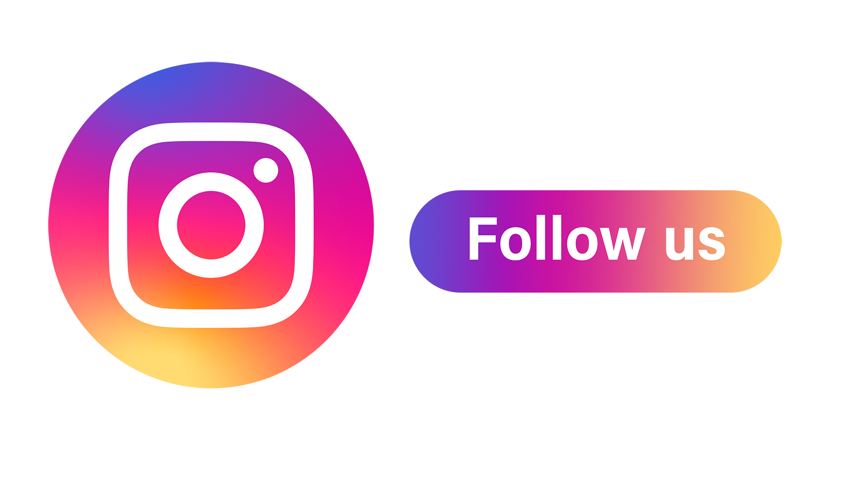 follow us on instagram logo
