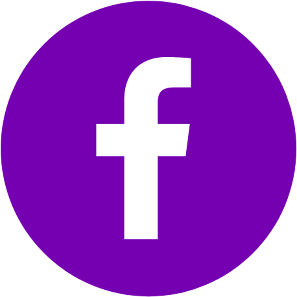 purple facebook logo 1000